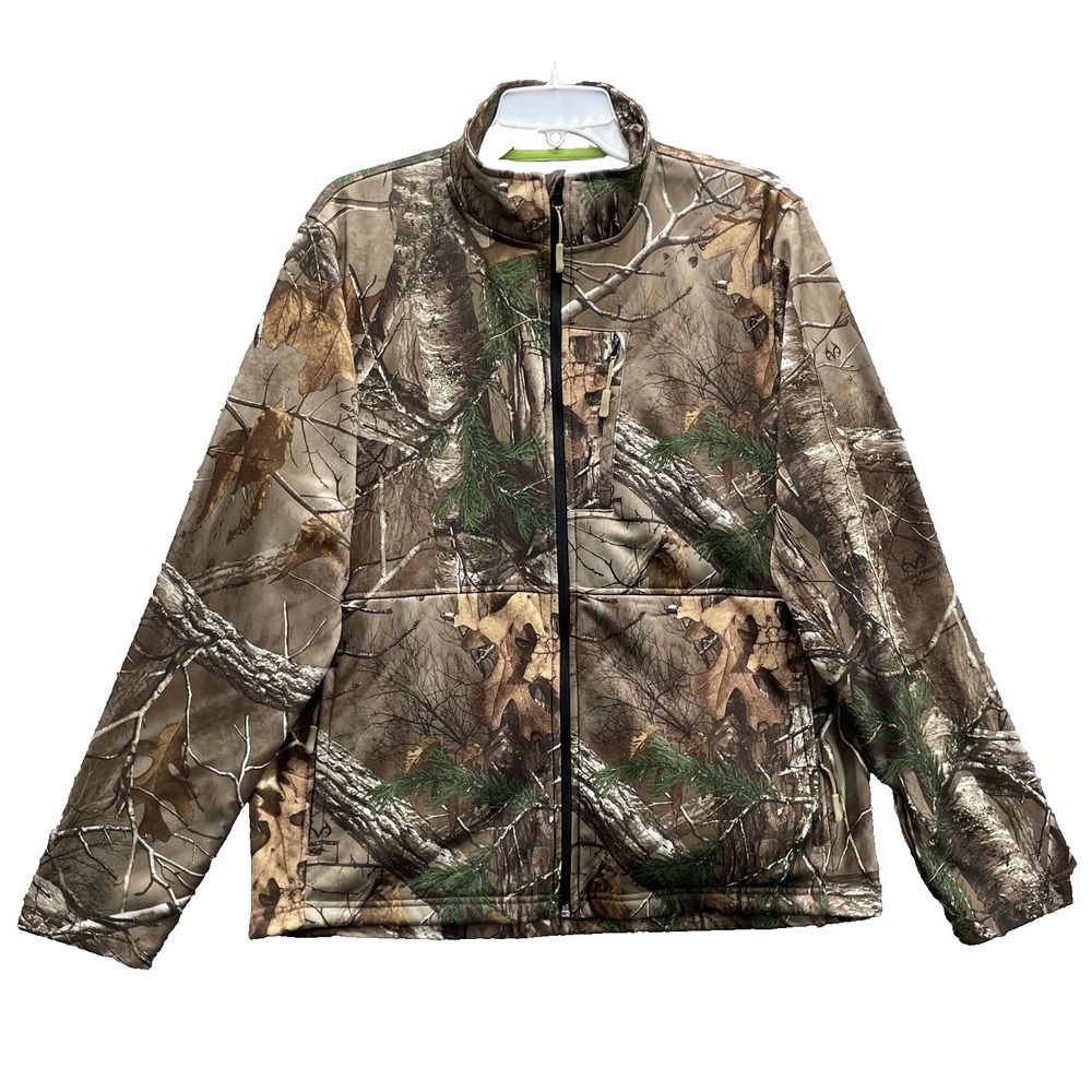 Itasca Jacket Men's Large Realtree Hardwoods Camo Y2K‎ Outdoors Hunting Workwear